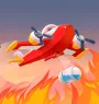 Fire Flush is an action game where you control Scruffy, a firefighter dog, flying through the forest to put out fires. Your mission is to fly the plane, take water, and prevent the fire from spreading. The forest is on fire, and you are the chosen hero.