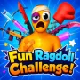 Fun Ragdoll Challenge! is a fun action game with various mini-games. You'll control ragdoll stickman characters and participate in chaotic levels.