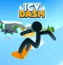Icy Dash is a high-speed skiing game. You will control the stickman to rush down the snowy mountain slopes, overcome obstacles and reach the finish line as quickly as possible.
