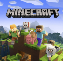 Minecraft is an extremely popular creative game. Everything in the game is made of square blocks. You can build houses, mine resources, fight monsters, or simply explore the world.

