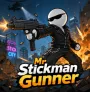 Mr Stickman Gunner is an exciting 2D shooting game with unique controls. Each shot creates a strong recoil that pushes the character backward.