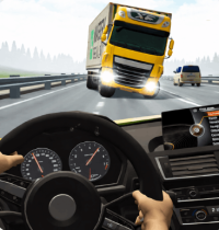 Racing Limits is a high-speed racing game where you can test your driving skills in a realistic traffic environment.