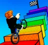 Roblox Obby Bike offers a thrilling obstacle racing experience. You will ride your bike through dangerous roads, jump over slopes, suspension bridges, and many other challenges. Each lap is an exciting adventure that requires concentration and skill.

