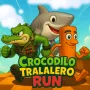 Crocodilo Tralalero Run is a fast-paced platform game with an auto-running character. You will control funny creatures like Crocodilo, Tralalero, and Tsung Tsung. The mission is to jump, dodge, collect coins, and overcome enemies.

