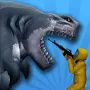 Transform into Sharkosaurus - a hybrid between a shark and a dinosaur - you will destroy everything on the way in Sharkosaurus Rampage. The game brings a strong, fun, and dramatic feeling.

