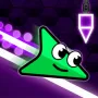 Sliding Wave is an engaging arcade game where you control a Wave as you navigate challenging obstacles and ramps.
