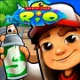 Subway Surfers World Tour Rio takes you to the vibrant streets of Rio de Janeiro. Dash along colorful tracks, dodge oncoming trains, and collect plenty of coins.