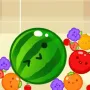 Suika Game or Watermelon Game is an interesting puzzle game from Japan. You will take turns dropping fruits into a small box. When two fruits of the same type touch each other, they will merge into a larger fruit.
