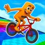 Italian Brainrot Bike Rush is a fun Obby game, play solo or 2-player split-screen. Choose from 8 crazy meme characters like Tung Tung Sahur, Tralalero Tralala, and Orangutini Ananasini to race through challenging tracks.

