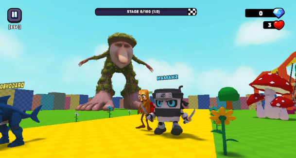 Brainrot Mega Parkour