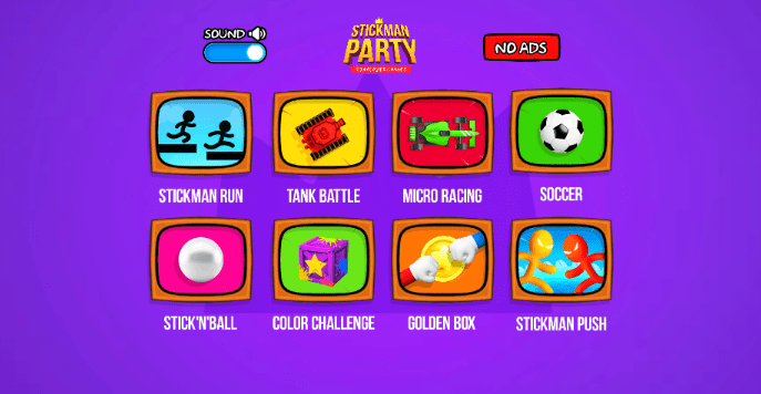 Stickman Party: 2 3 4 Player Games